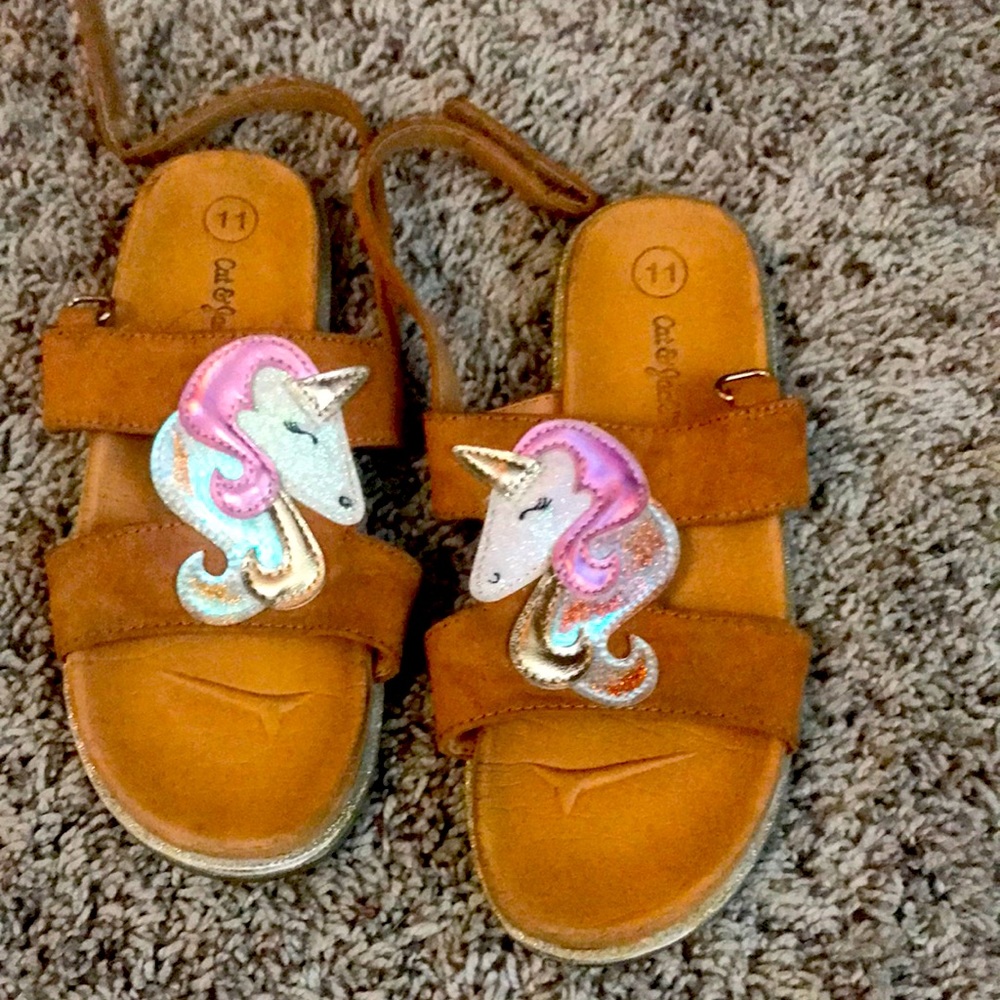 Unicorn sandals